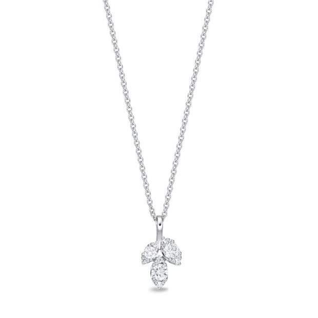 Vintage Petal Diamond Pendant .50ctw approx.