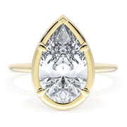 Pear Solitaire Engagement Ring