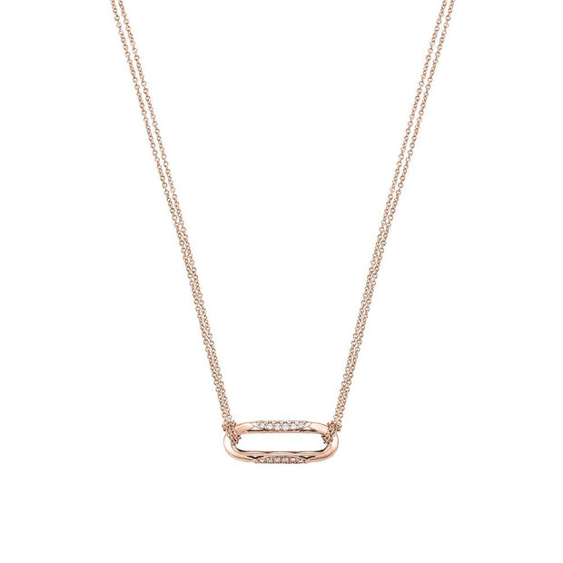 Link Pendant, Diamond