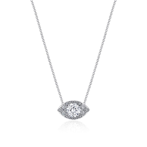 17"" Marquise Bloom Diamond Necklace