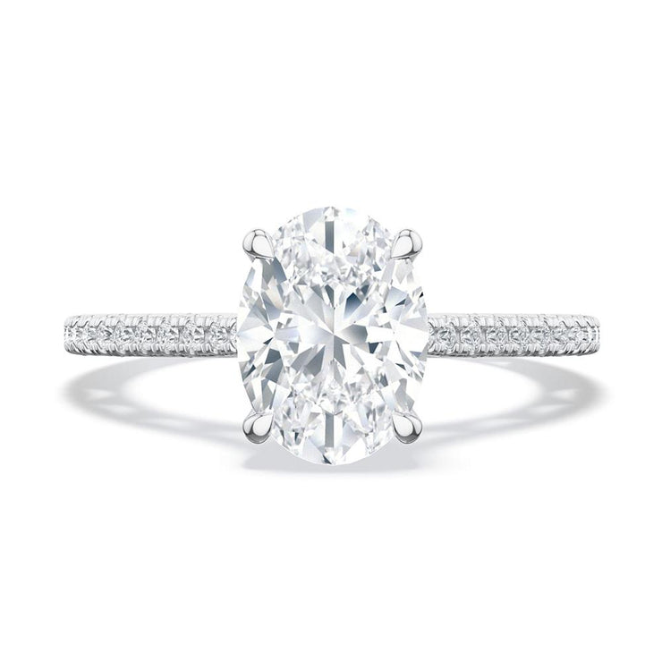 Oval Solitaire Engagement Ring