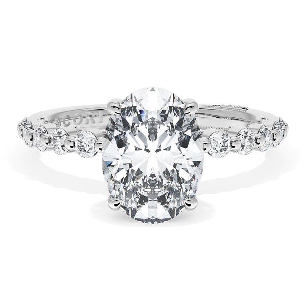 Oval Solitaire Engagement Ring