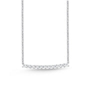 Diamond Bar Necklace 1ctw approx.