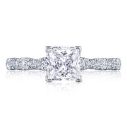 Princess Solitaire Engagement Ring