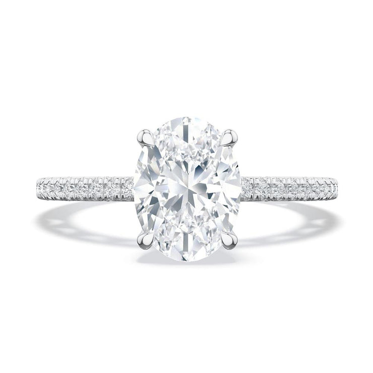Oval Solitaire Engagement Ring