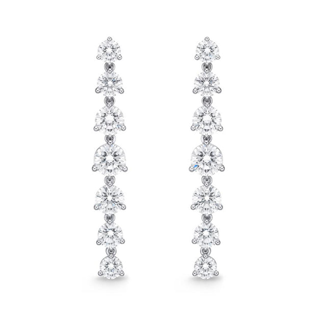 Wisteria Drop Earrings 3.70ctw approx.