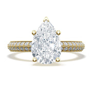 Pear Solitaire Engagement Ring