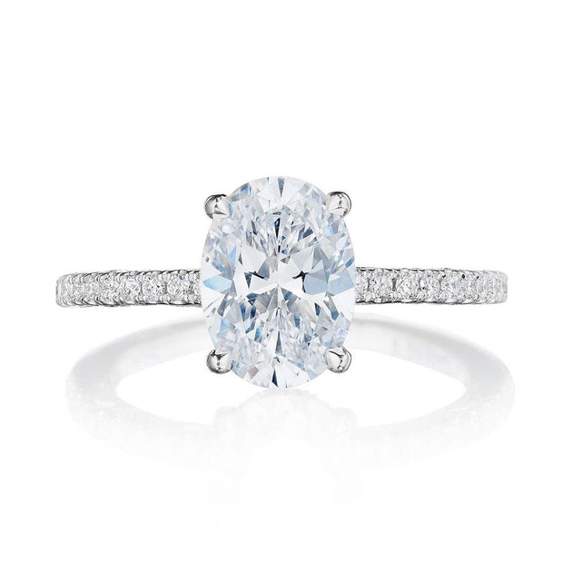 Oval Solitaire Engagement Ring