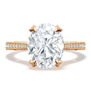 Oval Solitaire Engagement Ring