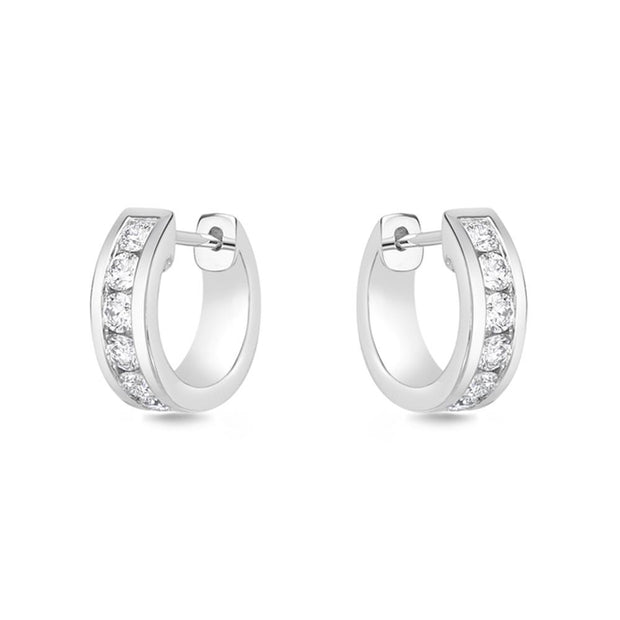 Channel Set Round Hoops