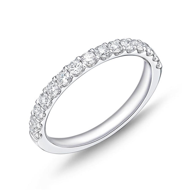 Odessa Half Round Diamond Band .50ctw approx.