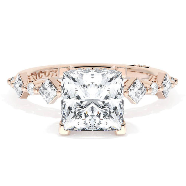 Princess Solitaire Engagement Ring