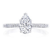 Pear Solitaire Engagement Ring