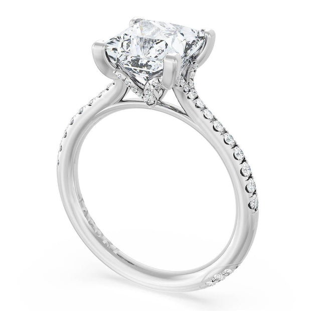 Princess Solitaire Engagement Ring