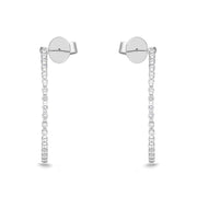 Precious Prong Theme (angled pin post) Round Hoops