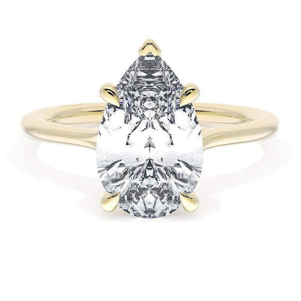 Pear Solitaire Engagement Ring