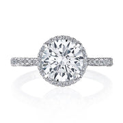 Round Bloom Engagement Ring