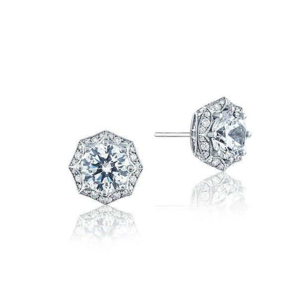 Art Deco Bloom Stud Earrings