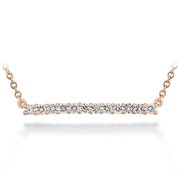 Diamond Bar Necklace .30ctw approx.