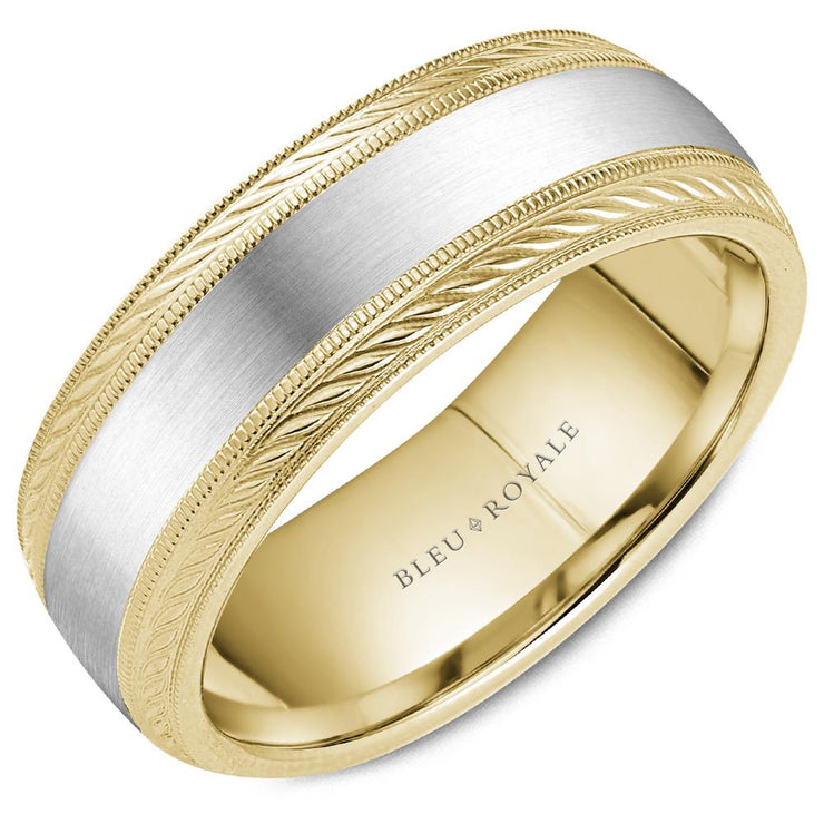 Bleu Royale Wedding Band