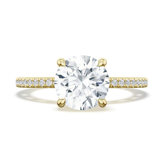 Round Solitaire Engagement Ring