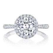 Round Bloom Engagement Ring