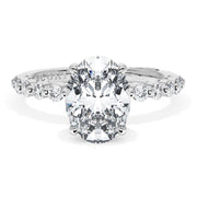 Oval Solitaire Engagement Ring