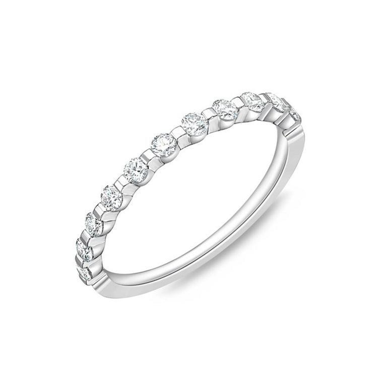 Precious Prong 11-Stone Diamond Band .32ctw approx.