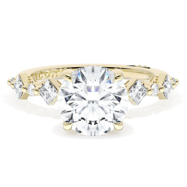 Round Solitaire Engagement Ring