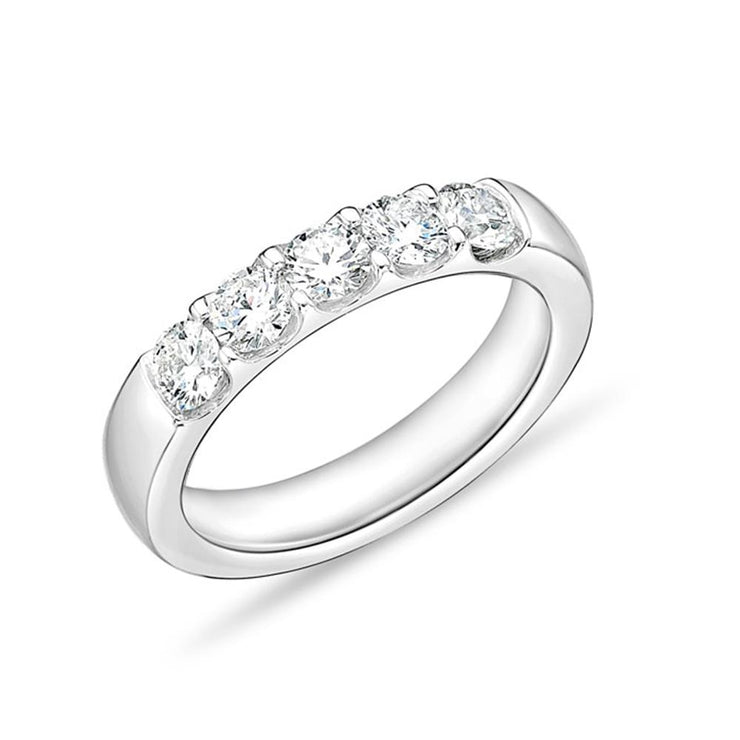 Odessa 5-Stone Diamond Band 1ctw approx.