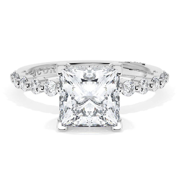 Princess Solitaire Engagement Ring