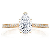 Pear Solitaire Engagement Ring