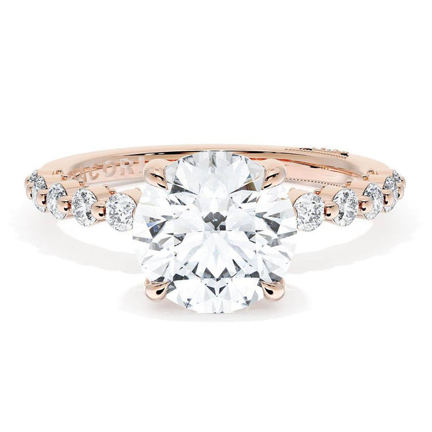 Round Solitaire Engagement Ring