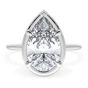 Pear Solitaire Engagement Ring