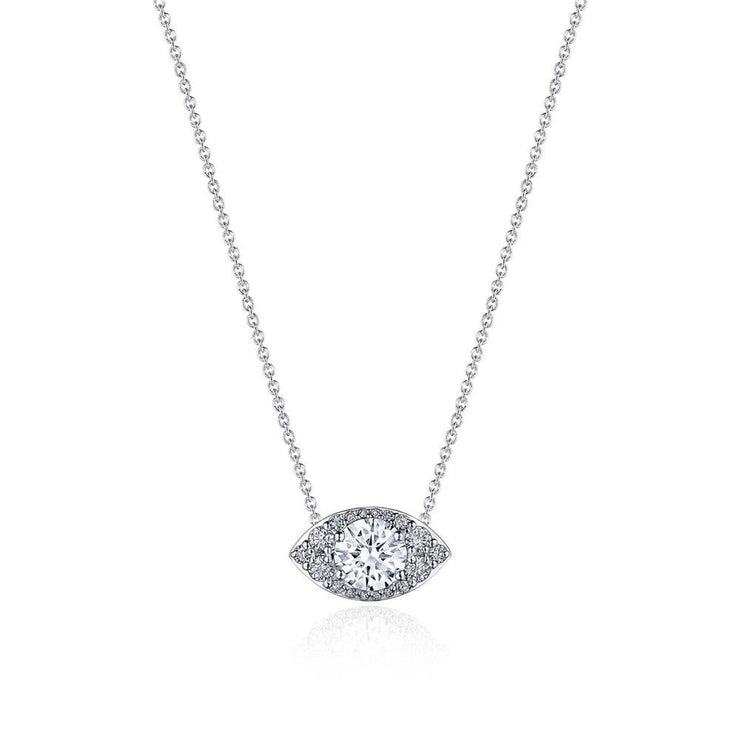 17"" Marquise Bloom Diamond Necklace