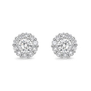 Blossom Diamond Studs .25ctw approx.