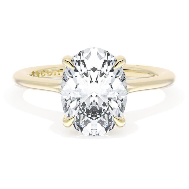Oval Solitaire Engagement Ring