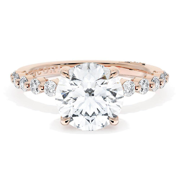 Round Solitaire Engagement Ring