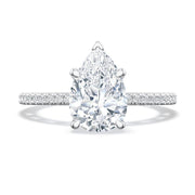 Pear Solitaire Engagement Ring