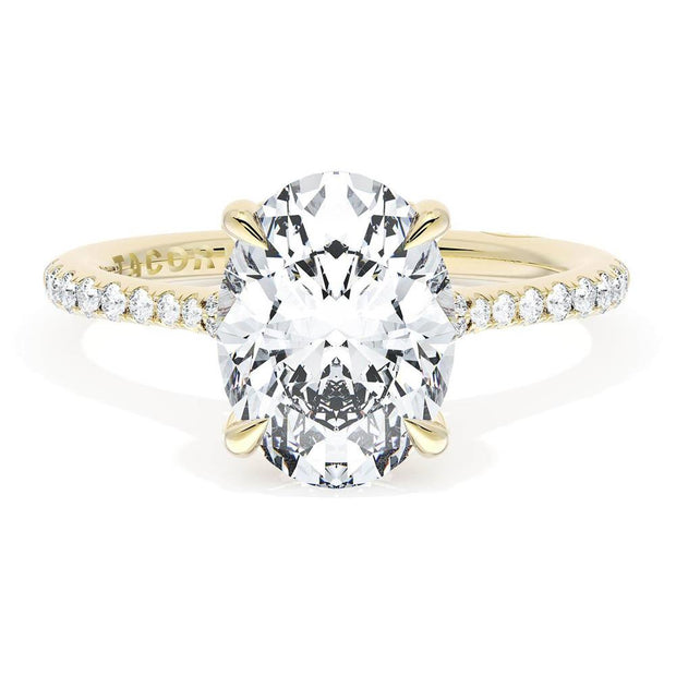 Oval Solitaire Engagement Ring