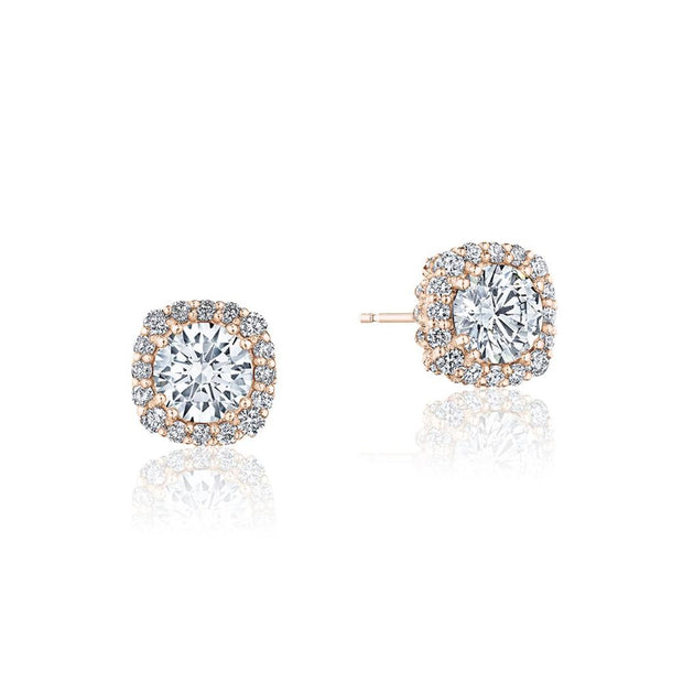 Full Bloom Diamond Stud Earrings