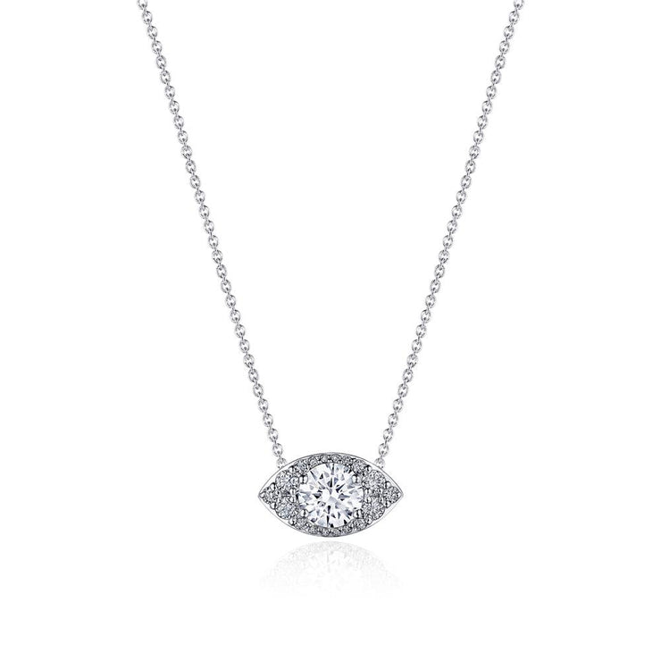 17"" Marquise Bloom Diamond Necklace