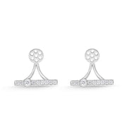 Stackem Up Fashion Jacket / Jacket Earrings, , Mdl 04