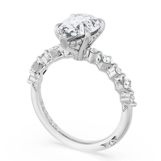 Pear Solitaire Engagement Ring