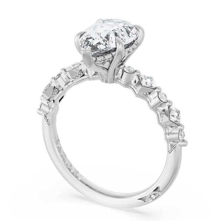 Pear Solitaire Engagement Ring