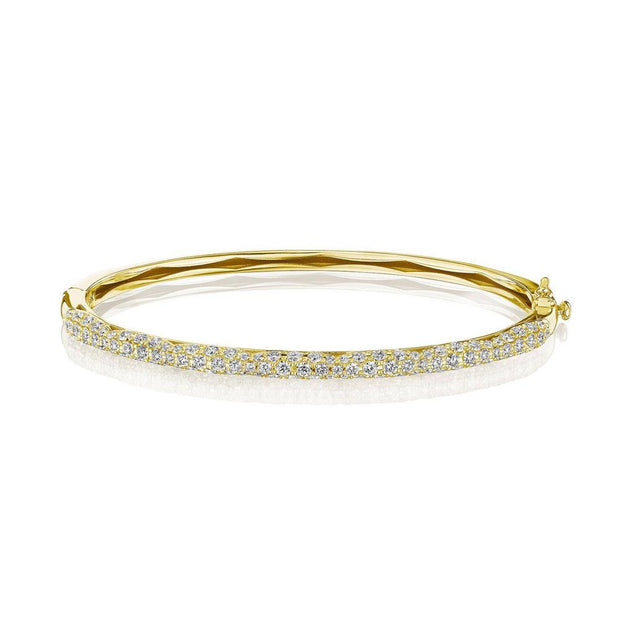 Bangle, Full Diamond, 3mm