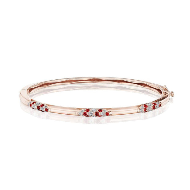 Bangle, Pulse Diamond & Ruby, 3.25mm