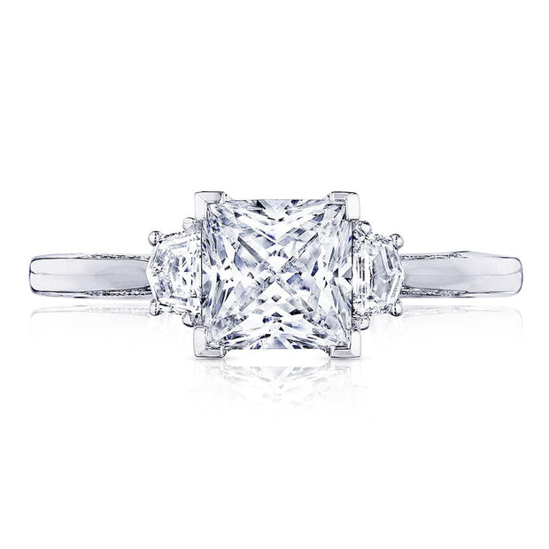 Princess 3-Stone Engagement Ring