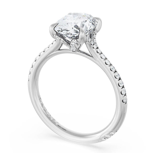Oval Solitaire Engagement Ring