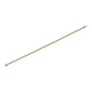 Bezel Station Diamond Line Bracelet 3ctw approx.